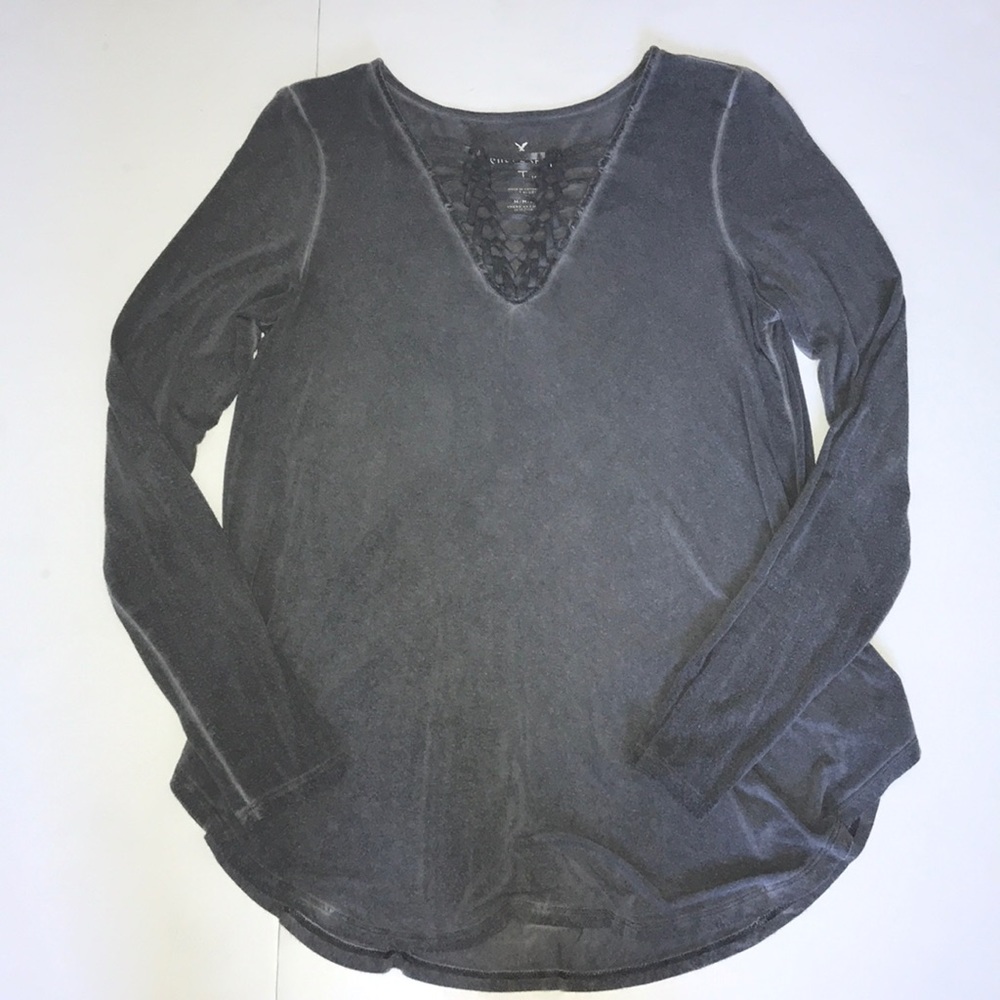 American Eagle Long-Sleeve Soft & Sexy Tee